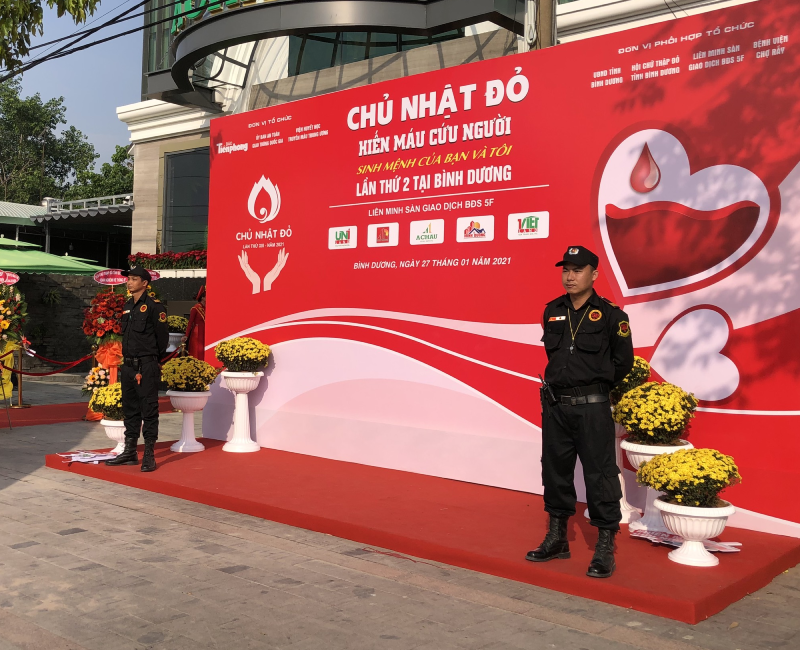 DỊCH VỤ BẢO VỆ SỰ KIỆN HCM