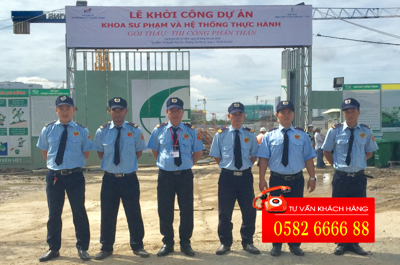 Thuê Bảo Vệ Công Trình Với Giá Tốt Nhất